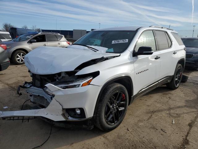 1GNEVKKW4KJ235610 - 2019 CHEVROLET TRAVERSE PREMIER WHITE photo 1