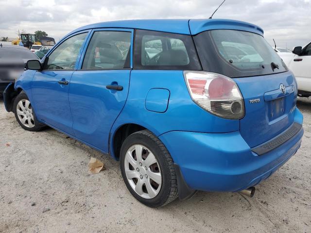 2T1KR32E27C652417 - 2007 TOYOTA COROLLA MA XR BLUE photo 2