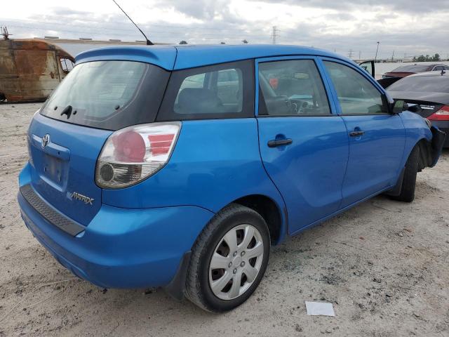 2T1KR32E27C652417 - 2007 TOYOTA COROLLA MA XR BLUE photo 3