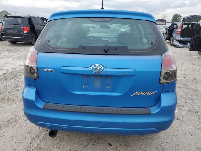 2T1KR32E27C652417 - 2007 TOYOTA COROLLA MA XR BLUE photo 6