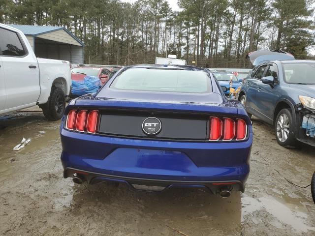 1FA6P8CF8F5305283 - 2015 FORD MUSTANG GT BLUE photo 6