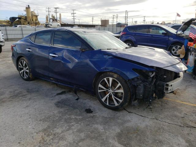 1N4AA6AP9GC427529 - 2016 NISSAN MAXIMA 3.5S BLUE photo 4