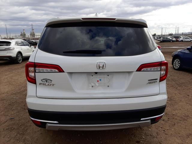 5FNYF6H63NB002718 - 2022 HONDA PILOT TOURING WHITE photo 6