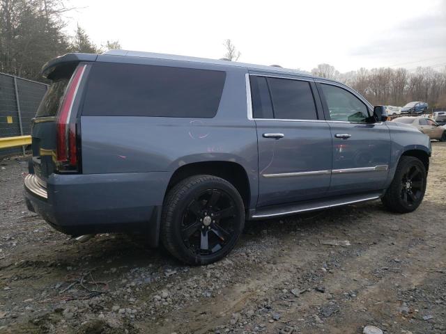 1GYS4SKJ6FR626035 - 2015 CADILLAC ESCALADE ESV LUXURY BLUE photo 3