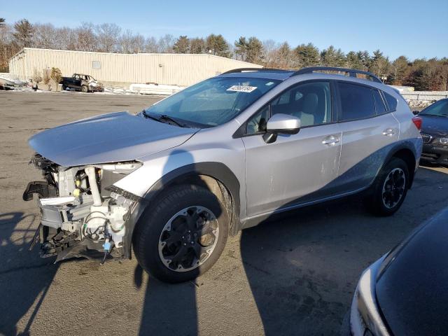 JF2GTAEC7M8669289 - 2021 SUBARU CROSSTREK PREMIUM SILVER photo 1