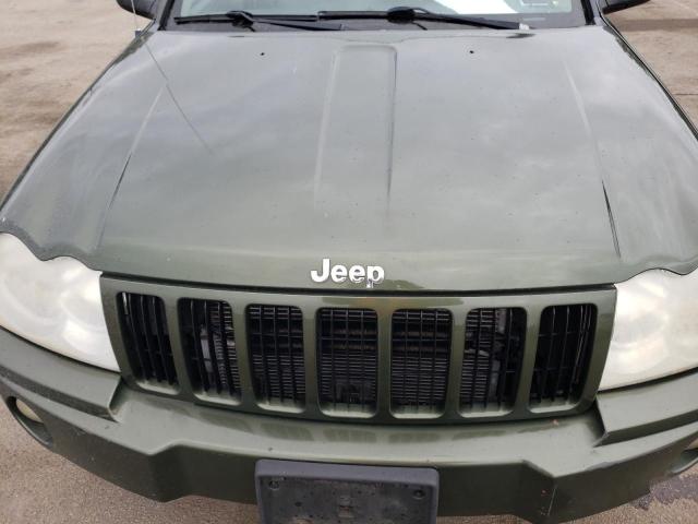 1J8GR48K97C509507 - 2007 JEEP GRAND CHER LAREDO GREEN photo 11