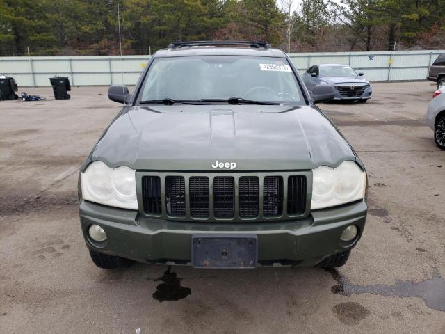 1J8GR48K97C509507 - 2007 JEEP GRAND CHER LAREDO GREEN photo 5