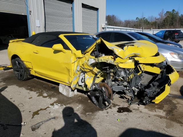 1G1FF3D79H0206083 - 2017 CHEVROLET CAMARO SS YELLOW photo 4