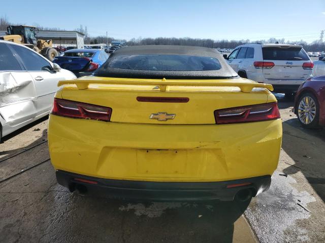 1G1FF3D79H0206083 - 2017 CHEVROLET CAMARO SS YELLOW photo 6