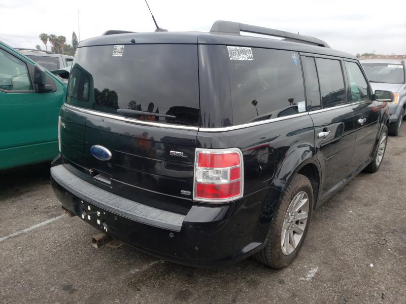 2FMEK62C79BB08164 - 2009 FORD FLEX SEL BLACK photo 4