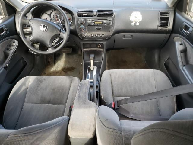 2HGES16665H605503 - 2005 HONDA CIVIC LX SILVER photo 8