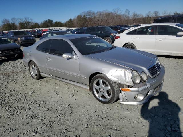 WDBLJ70G92T121190 - 2002 MERCEDES-BENZ CLK 430 SILVER photo 4