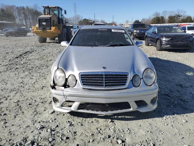 WDBLJ70G92T121190 - 2002 MERCEDES-BENZ CLK 430 SILVER photo 5