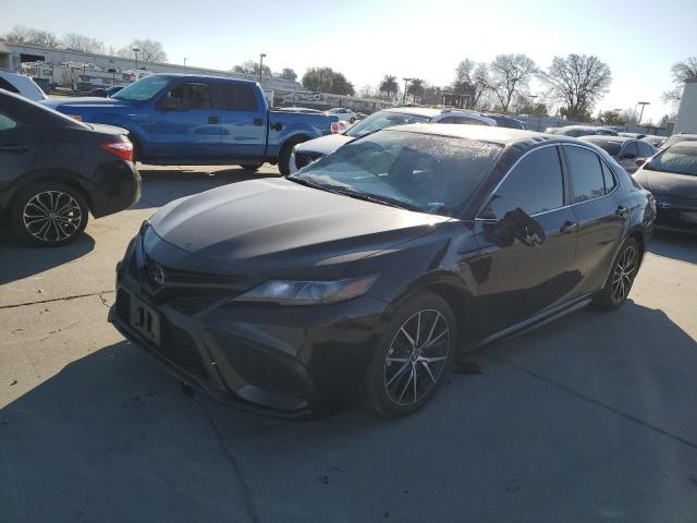 4T1G11AK1PU788142 - 2023 TOYOTA CAMRY SE NIGHT SHADE BLACK photo 1