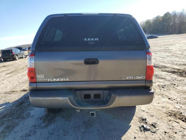 5TBDT48184S464887 - 2004 TOYOTA TUNDRA DOUBLE CAB LIMITED GRAY photo 6