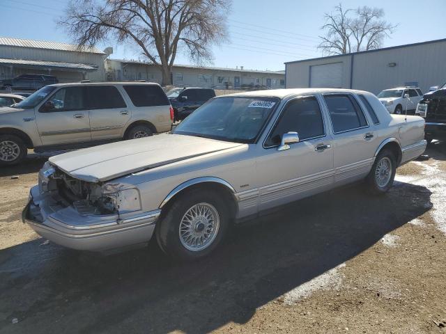 1LNLM81W5NY656914 - 1992 LINCOLN TOWN CAR EXECUTIVE Բեժ լուսանկար 1