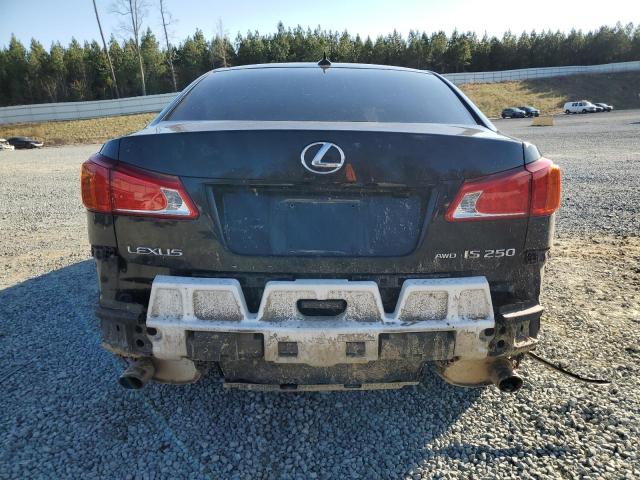 JTHCK262495029639 - 2009 LEXUS IS 250 BLACK photo 6