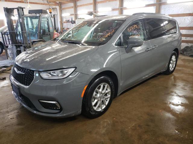2C4RC1BG3NR177444 - 2022 CHRYSLER PACIFICA TOURING L ნაცრისფერი ფოტო 1