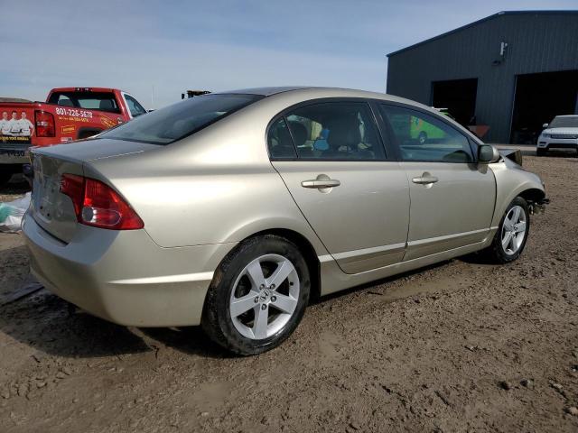 1HGFA16857L020670 - 2007 HONDA CIVIC EX CREAM photo 3