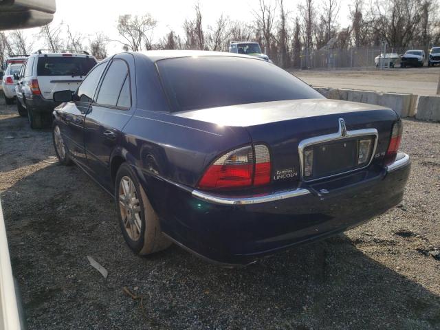1LNHM87A14Y613137 - 2004 LINCOLN LS Mavi foto 2