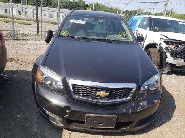 6G3NS5R37FL132662 - 2015 CHEVROLET CAPRICE POLICE BLACK photo 5