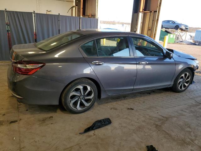 1HGCR2F74GA030353 - 2016 HONDA ACCORD EX GRAY photo 3