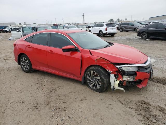 2HGFC2F79HH518845 - 2017 HONDA CIVIC EX RED photo 4