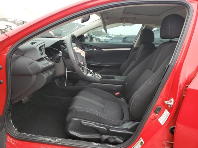 2HGFC2F79HH518845 - 2017 HONDA CIVIC EX RED photo 7