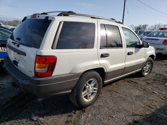 1J4GW48N03C557184 - 2003 JEEP GRAND CHER LAREDO WHITE photo 3