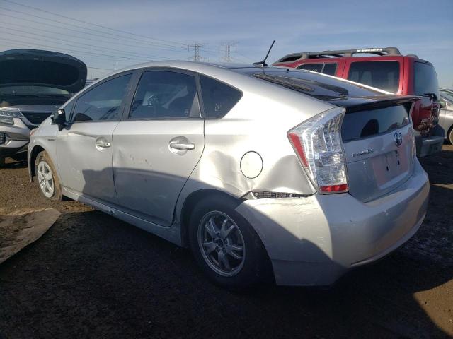 JTDKN3DU1B5318112 - 2011 TOYOTA PRIUS SILVER photo 2