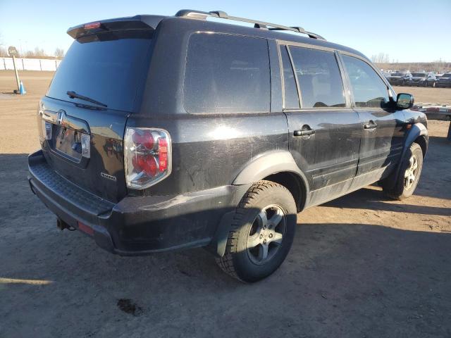 5FNYF18706B004018 - 2006 HONDA PILOT EX BLACK photo 3