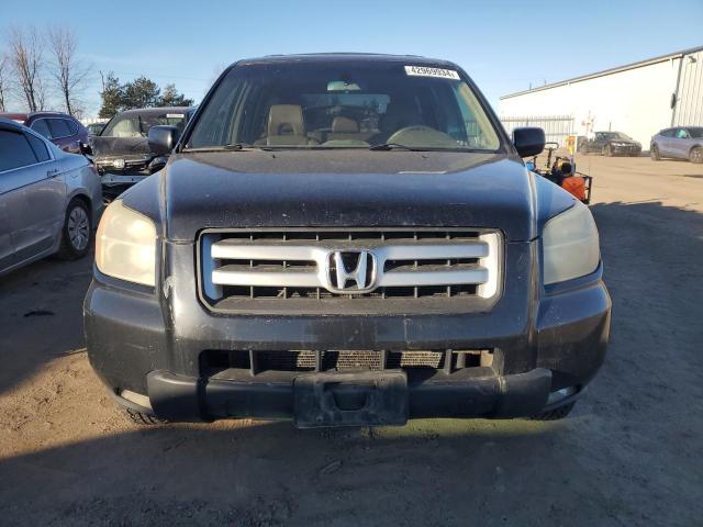 5FNYF18706B004018 - 2006 HONDA PILOT EX BLACK photo 5