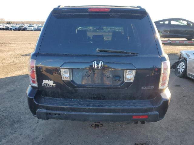 5FNYF18706B004018 - 2006 HONDA PILOT EX BLACK photo 6