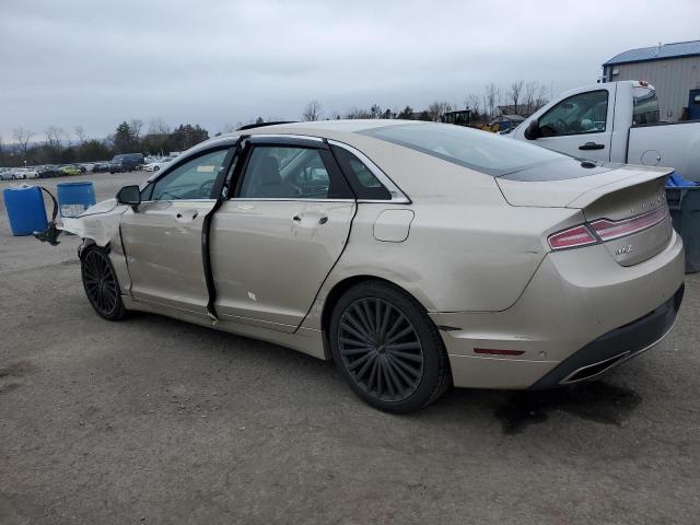 3LN6L5F96HR665948 - 2017 LINCOLN MKZ RESERVE TAN photo 2