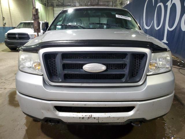 1FTRX14W17FA39632 - 2007 FORD F150 SILVER photo 5