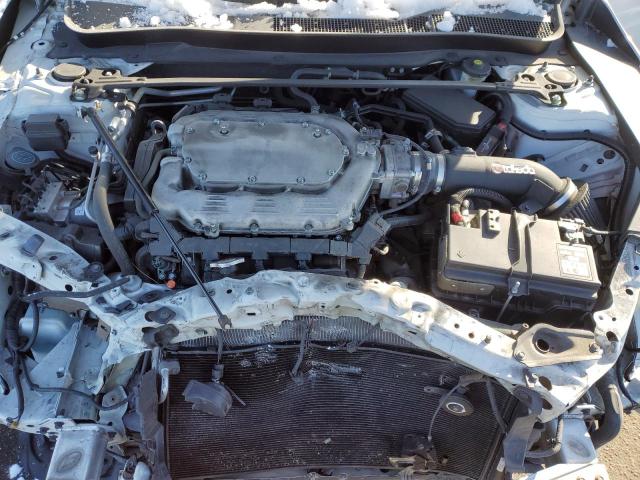 19UUB3F67KA001766 - 2019 ACURA TLX TECHNOLOGY WHITE photo 11