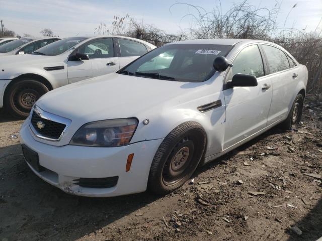 6G3NS5R38EL928111 - 2014 CHEVROLET CAPRICE POLICE WHITE photo 1