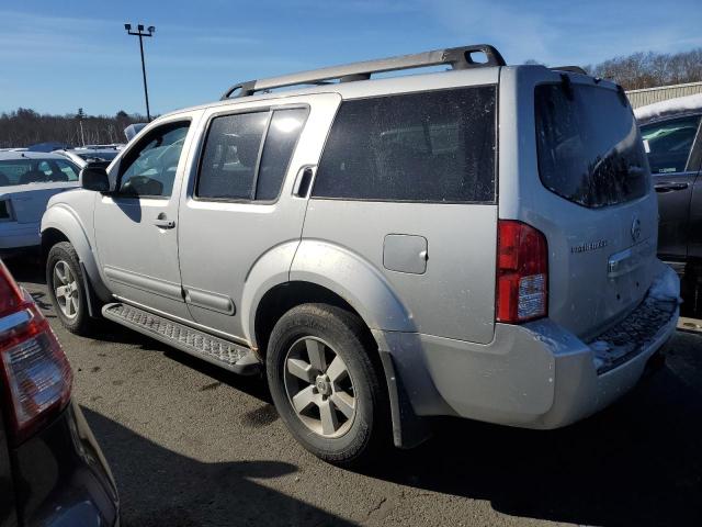 5N1AR18B08C610265 - 2008 NISSAN PATHFINDER S SILVER photo 2