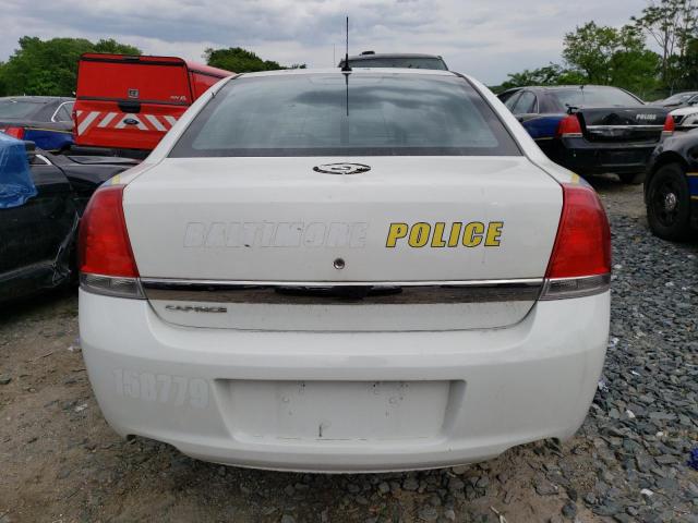 6G3NS5U36EL961258 - 2014 CHEVROLET CAPRICE POLICE WHITE photo 6