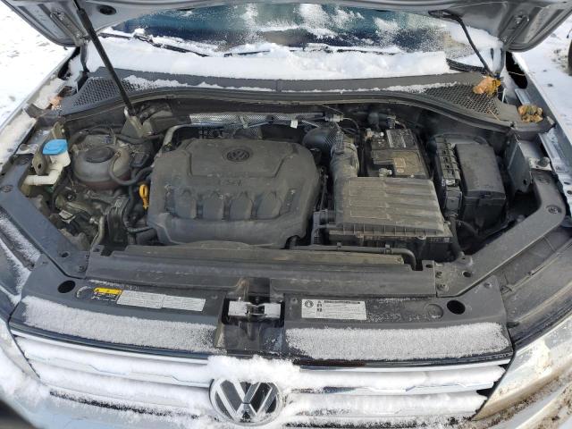 3VV0B7AX9KM116247 - 2019 VOLKSWAGEN TIGUAN S SILVER photo 11