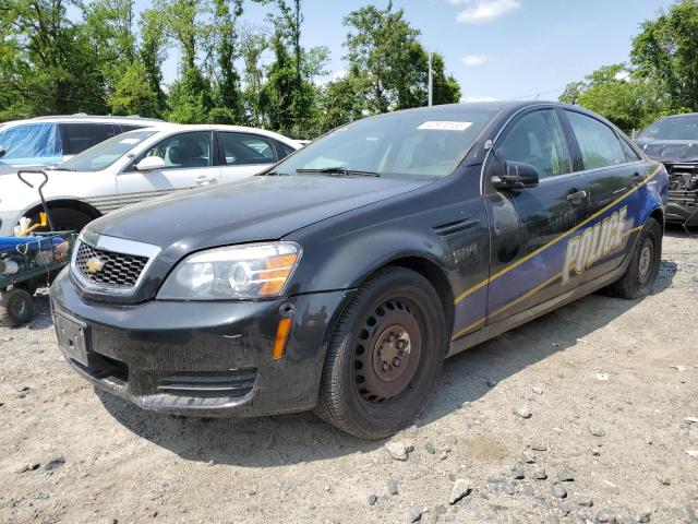 6G3NS5R36FL132555 - 2015 CHEVROLET CAPRICE POLICE BLACK photo 1