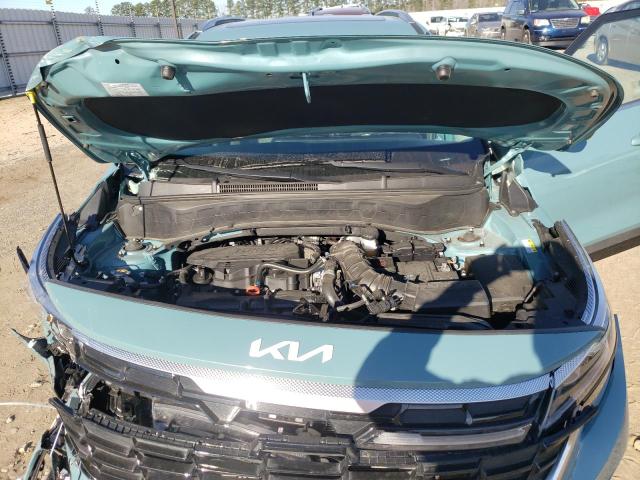 KNDETCA79R7556872 - 2024 KIA SELTOS SX TURQUOISE photo 11