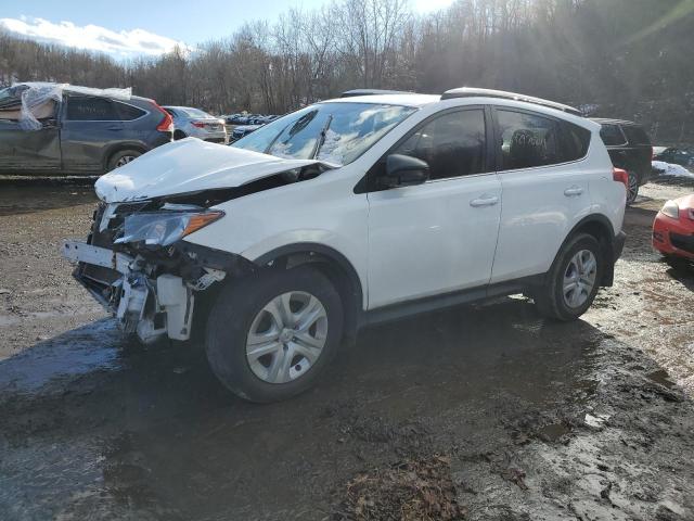 JTMBFREV2FJ044441 - 2015 TOYOTA RAV4 LE WHITE photo 1