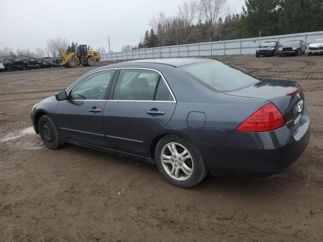 1HGCM56777A814204 - 2007 HONDA ACCORD EX GRAY photo 2