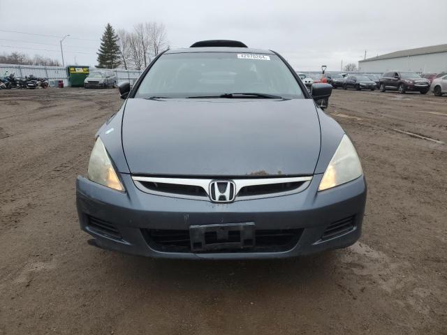 1HGCM56777A814204 - 2007 HONDA ACCORD EX GRAY photo 5