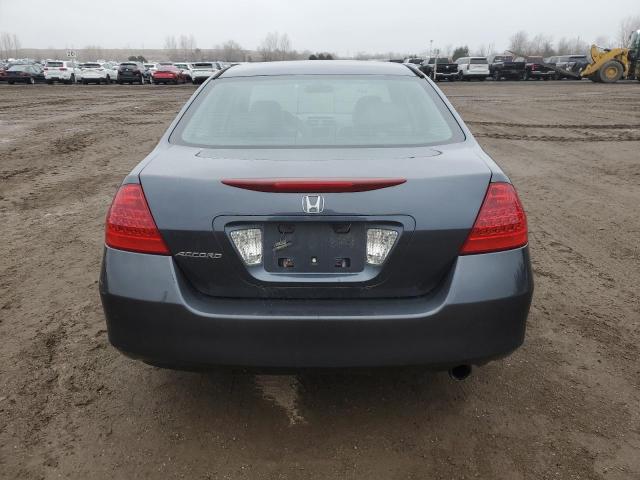 1HGCM56777A814204 - 2007 HONDA ACCORD EX GRAY photo 6