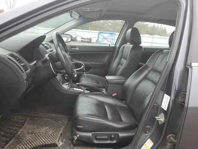 1HGCM56777A814204 - 2007 HONDA ACCORD EX GRAY photo 7