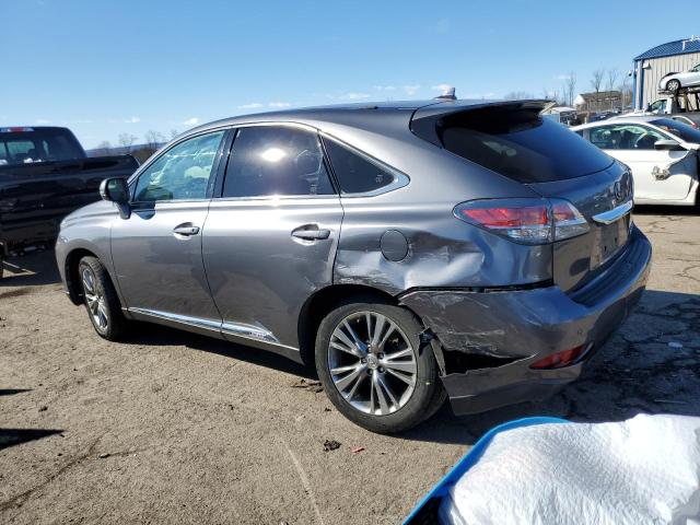 JTJZB1BA5D2410152 - 2013 LEXUS RX 450 GRAY photo 2