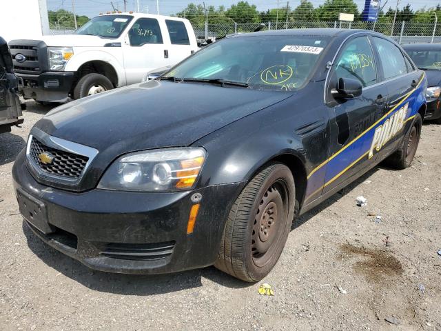 6G3NS5R30FL132664 - 2015 CHEVROLET CAPRICE POLICE BLACK photo 1