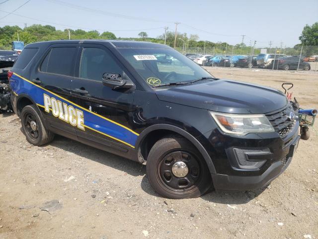 1FM5K8AT9GGA37231 - 2016 FORD EXPLORER POLICE INTERCEPTOR BLACK photo 4